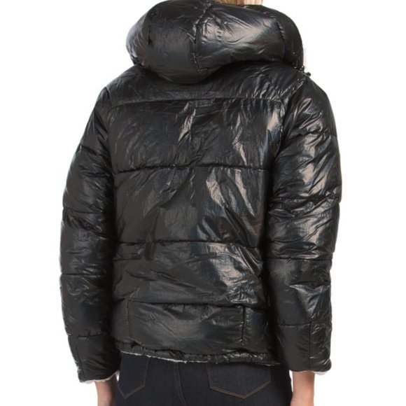 NVLT Anthropologie Reversible Puffer Coat NWT - Picture 2 of 3